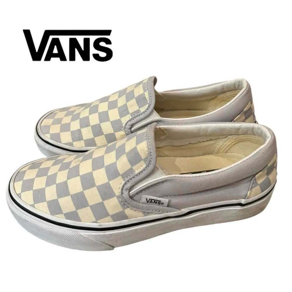 VANS Women's Classic Checkerboard Slip-on Sneakers 6